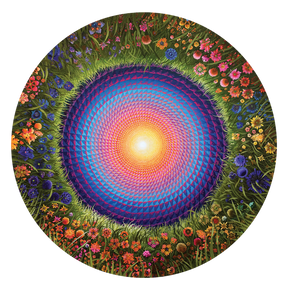 Justin Lovato: Flower Mandala - Thirsty Meeples