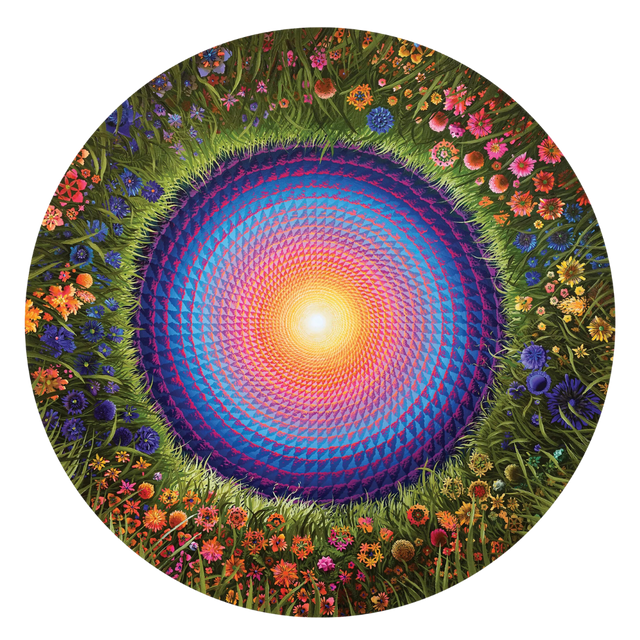 Justin Lovato: Flower Mandala - Thirsty Meeples