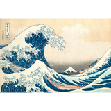 Hokusai Double-Sided Jigsaw Puzzle Set