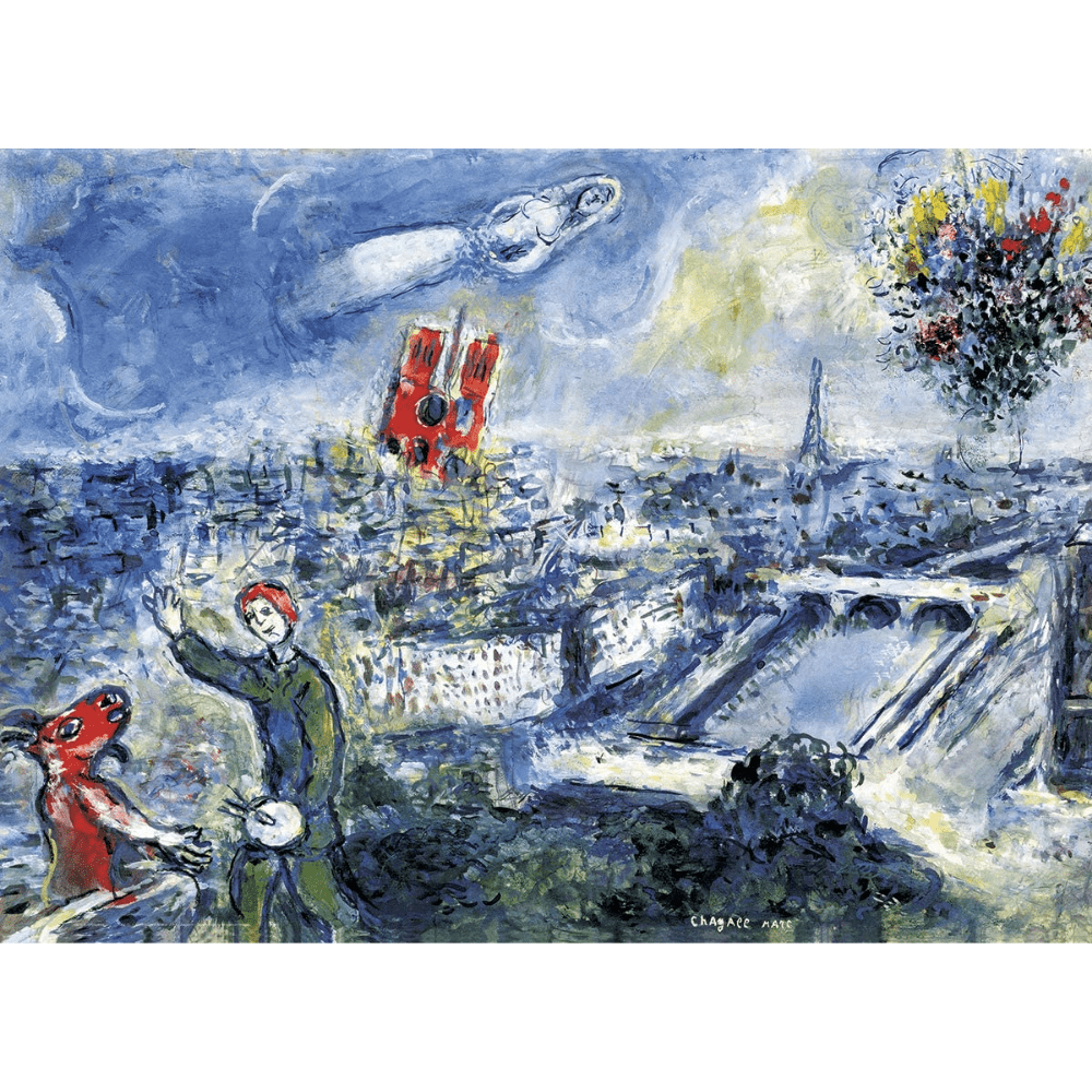 Marc Chagall: Le Bouquet de Paris (1000 Pieces)