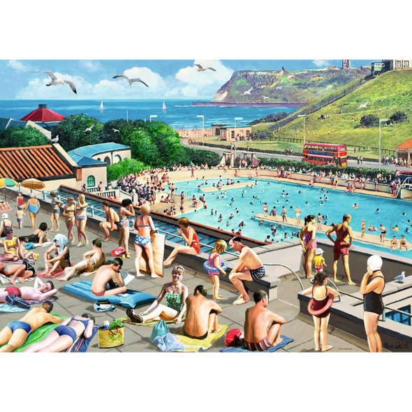 Leisure Days No.8 Scarborough & Pool (1000 Pieces)