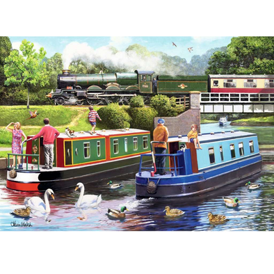 Leisure Days No. 10: Day on the Canal (1000 Pieces)