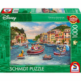 Thomas Kinkade: Disney Mickey and Minnie in Italy