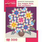 Makoto Nakamura: Cats, Rabbits, Birds, Fish, and Flowers - Thirsty Meeples
