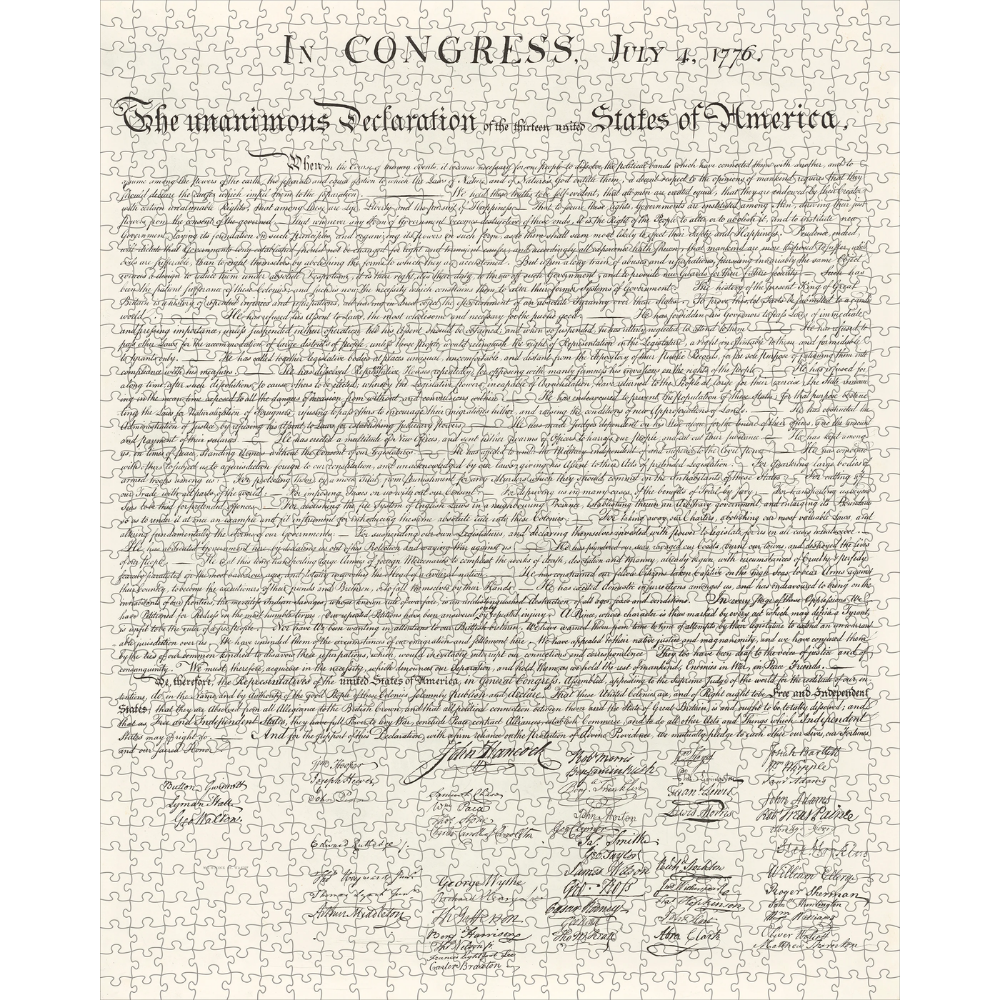 Gareth Fuller: Map of DC and The Declaration of Independence (PRE-ORDER)