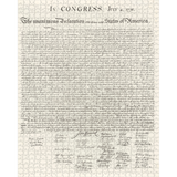 Gareth Fuller: Map of DC and The Declaration of Independence (PRE-ORDER)