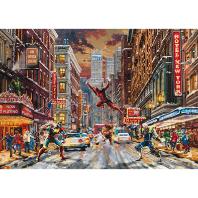 Marvel Deadpool Snow Day (1000 Pieces)