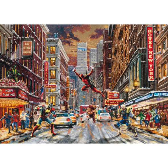 Marvel Deadpool Snow Day (1000 Pieces)