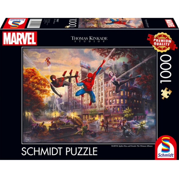 Marvel Spider-Man and Friends - The Ultimate Alliance (1000 Pieces)