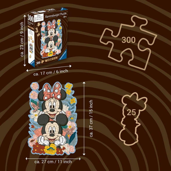 Mickey & Minnie (300 Pieces)