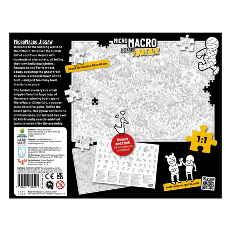 MicroMacro Jigsaw: The Funfair - Thirsty Meeples