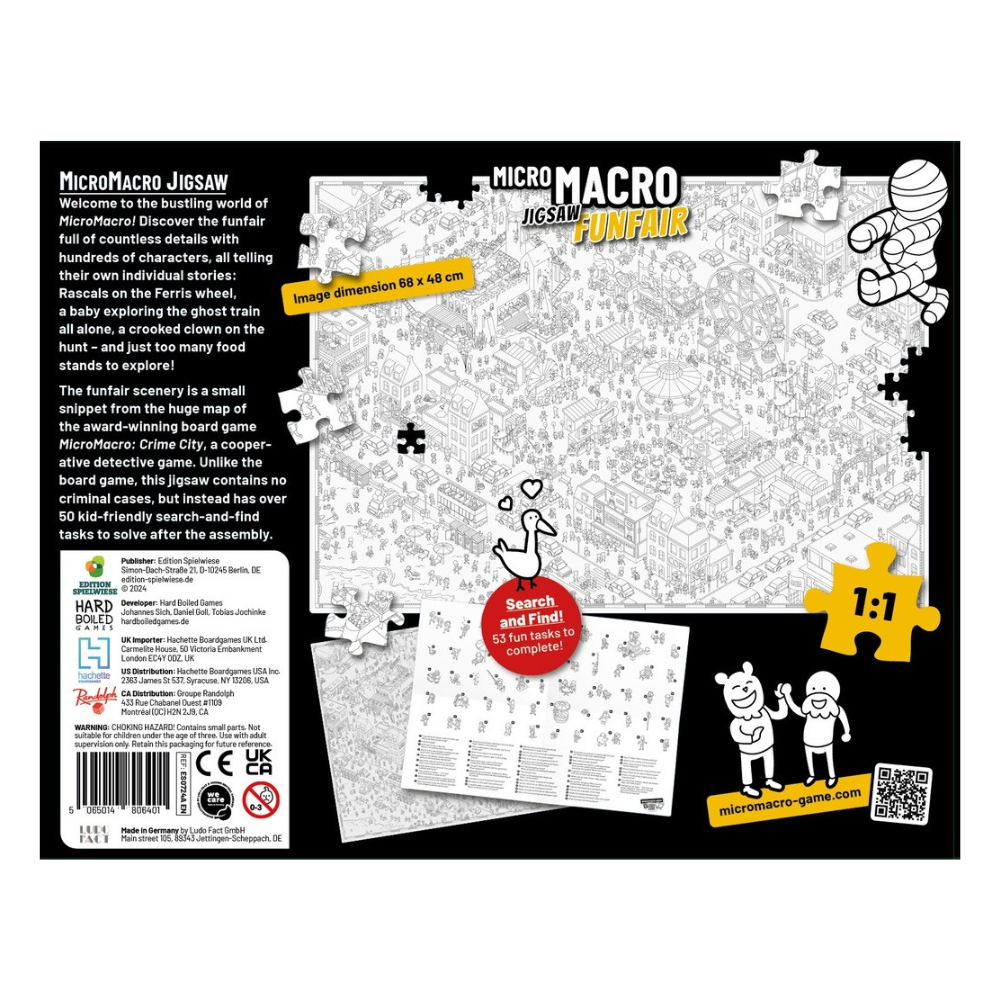 MicroMacro Jigsaw: The Funfair - Thirsty Meeples