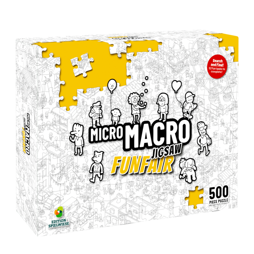 MicroMacro Jigsaw: The Funfair - Thirsty Meeples