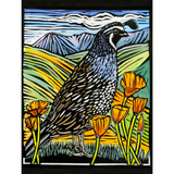 Molly Hashimoto: California Quail - Thirsty Meeples
