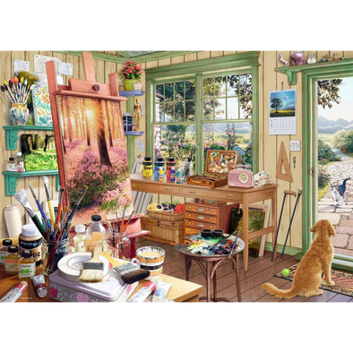 My Haven No.11: The Artist's Shed (1000 Pieces)