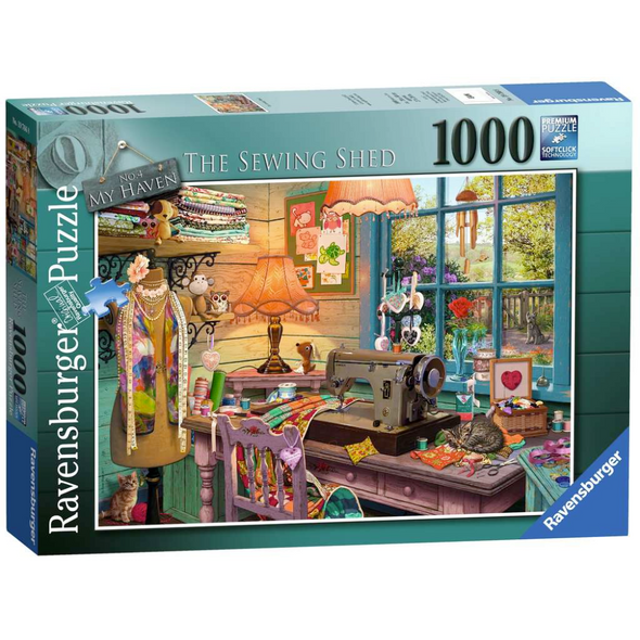 My Haven No.4: The Sewing Shed (1000 Pieces)