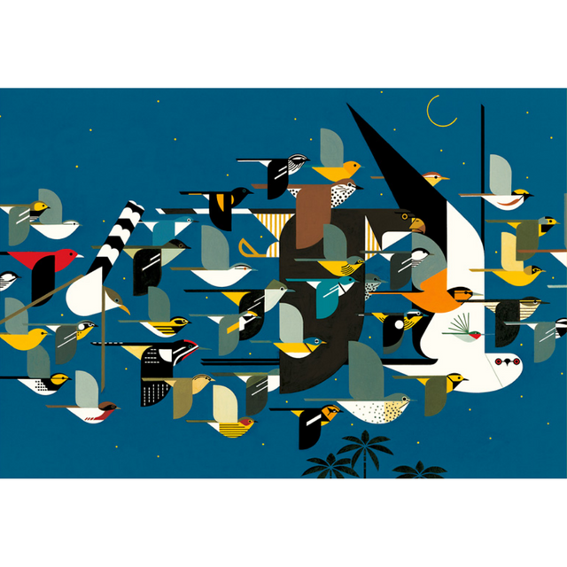 Charley Harper: Mystery of the Missing Migrants - Thirsty Meeples