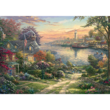 Thomas Kinkade: New England Harbour