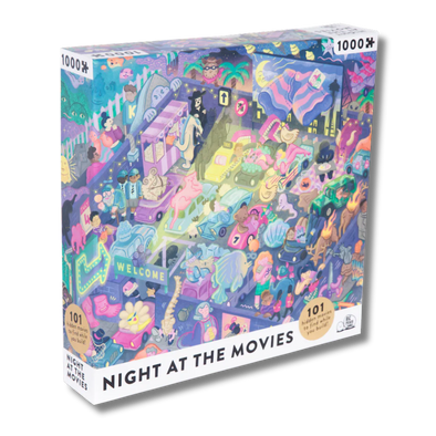 Night at the Movies (1000 Pieces)