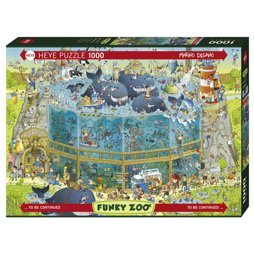 Funky Zoo: Ocean Habitat (1000 Pieces)