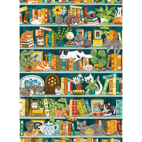 The Purrfect Bookshelf - Thirsty Meeples