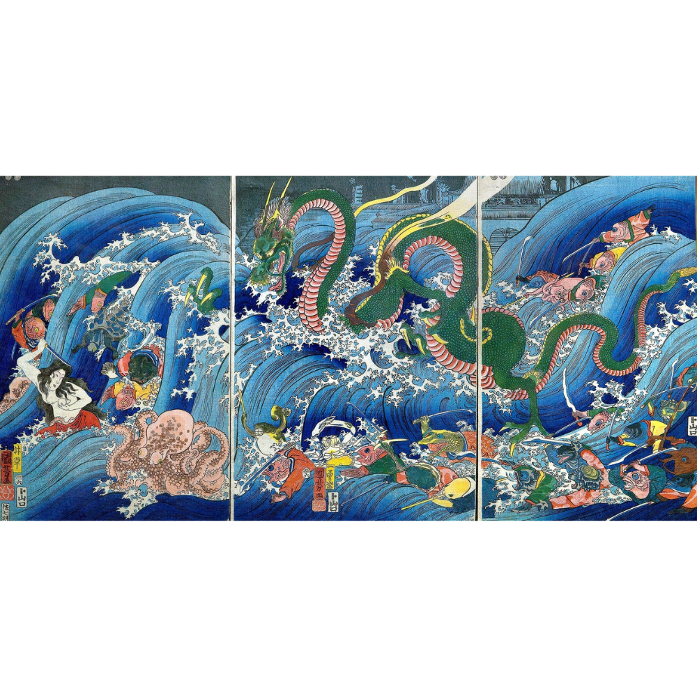 Utagawa Kuniyoshi: The Palace of the Dragon King (PRE-ORDER)