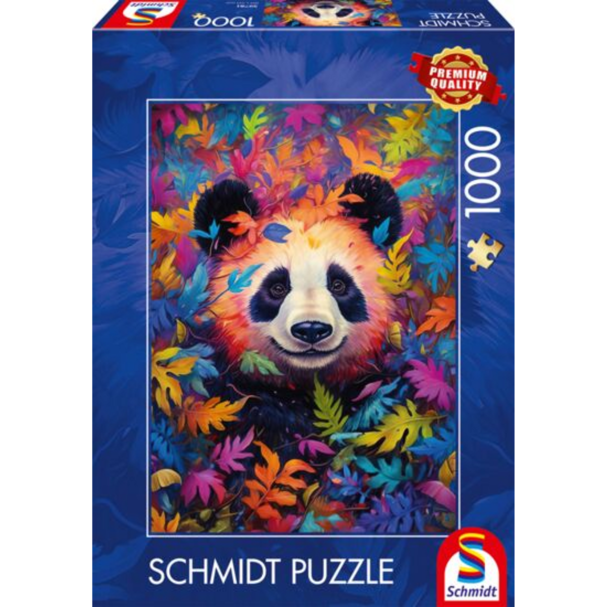 Panda Bear in the Rainbow Forest