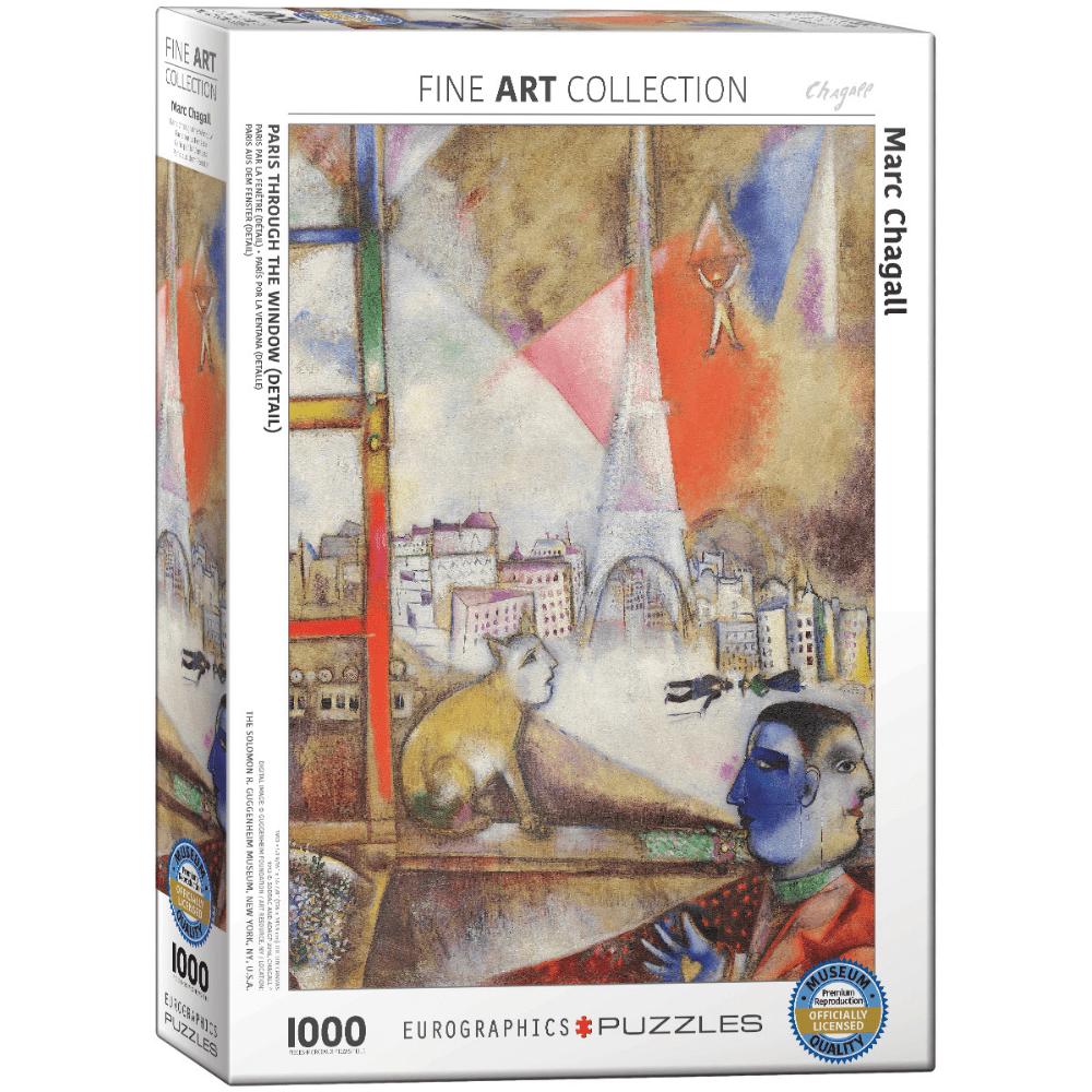 Marc Chagall: Paris through the Window (1000 Pieces)