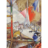 Marc Chagall: Paris through the Window (1000 Pieces)