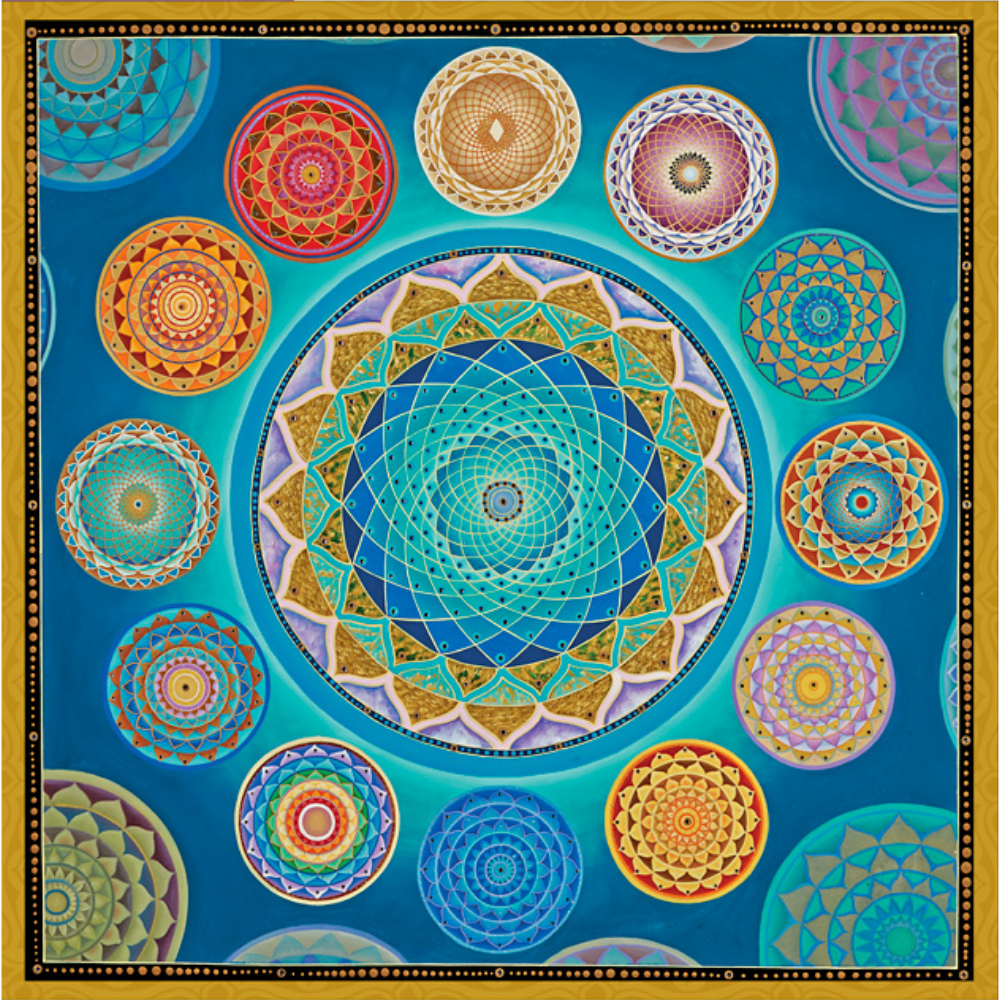 Paul Heussenstamm: Mandala World - Thirsty Meeples