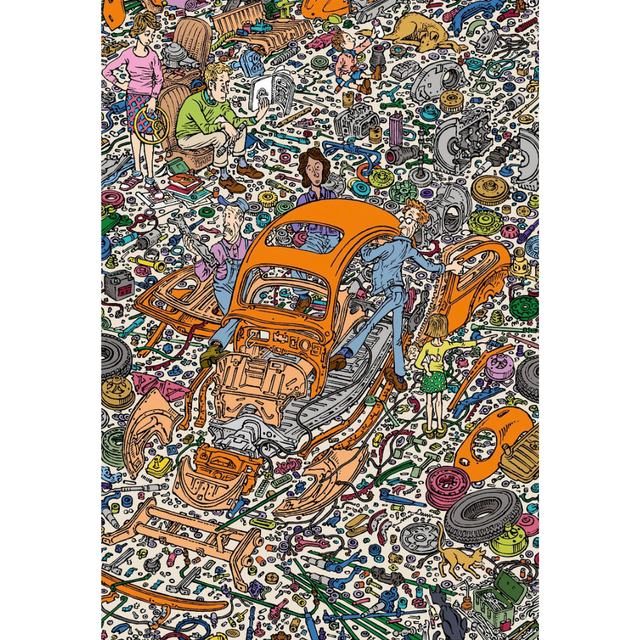 Peter Aschwanden: The Exploded Beetle - Thirsty Meeples