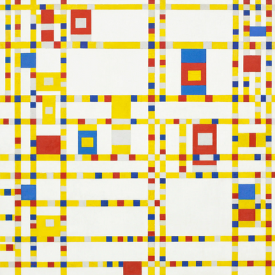Piet Mondrian: Broadway Boogie Woogie (500 Pieces)