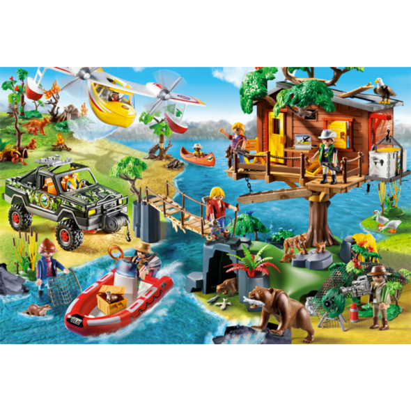 Playmobil: Treehouse Puzzle and Play (150 Pieces)