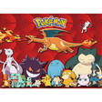 Children's Pokémon puzzle by Ravensburger featuring colorful Pokémon characters on a vibrant jigsaw puzzle piece.