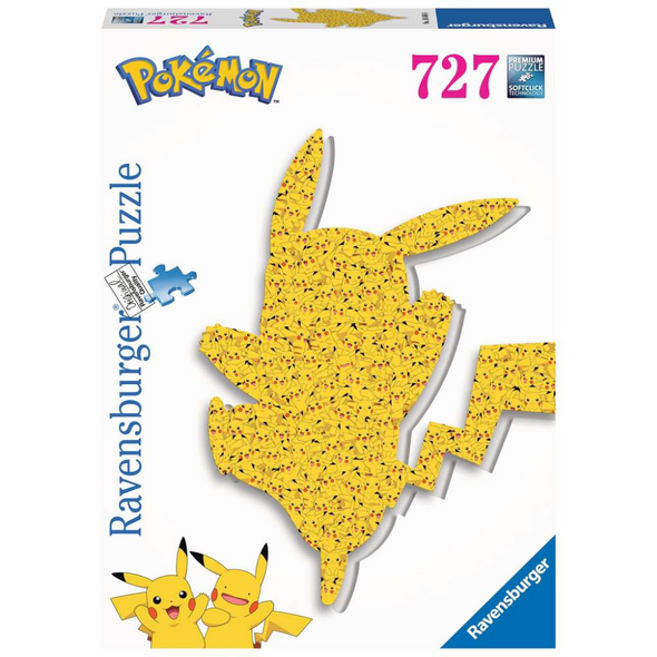 Pokemon Shaped Pikachu (727 Pieces)