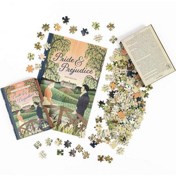 Pride and Prejudice Jigsaw Library (252 Pieces)