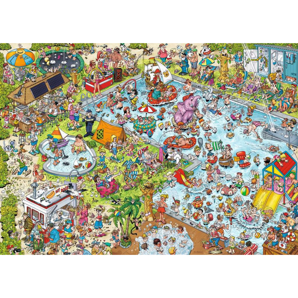 Ray's Comic Series: Holiday Resort No.3 - The Pool