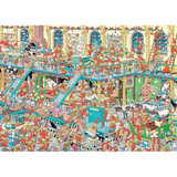 Santa's Factory jigsaw puzzle artwork