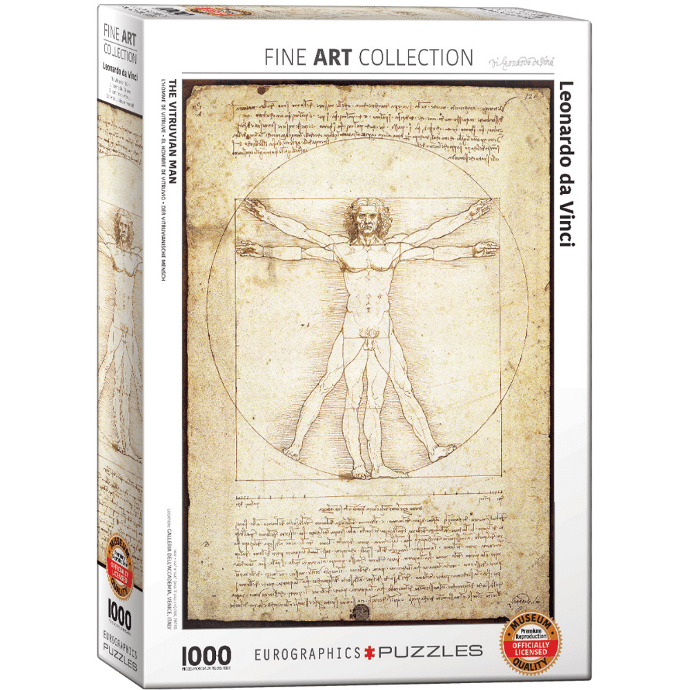 Leonardo Da Vinci: Schema delle Proporzioni (1000 Pieces)