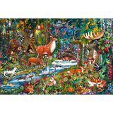 Animals in the Forests of Europe