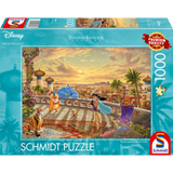 Thomas Kinkade: Disney Jasmine Dancing in the Desert Sunset