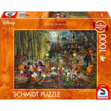 Thomas Kinkade: Disney Mickey & Minnie Halloween Fun