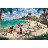 Thomas Kinkade: Disney Mickey & Minnie in Florida