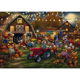 Thomas Kinkade: Mickey and Minnie - Pumpkin Festival