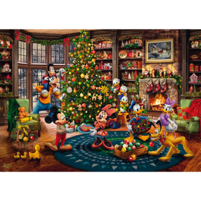 Thomas Kinkade: Mickey and Minnie - Trimming the Tree (PRE-ORDER) - Thirsty Meeples