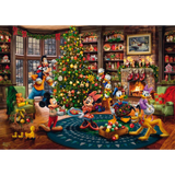 Thomas Kinkade: Mickey and Minnie - Trimming the Tree