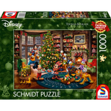 Thomas Kinkade: Mickey and Minnie - Trimming the Tree