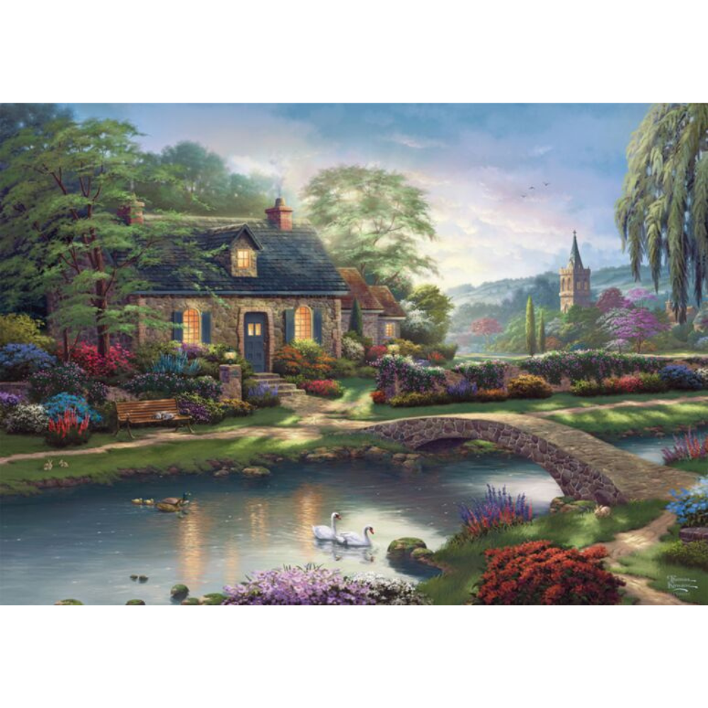 Thomas Kinkade: Stoney Creek Cottage