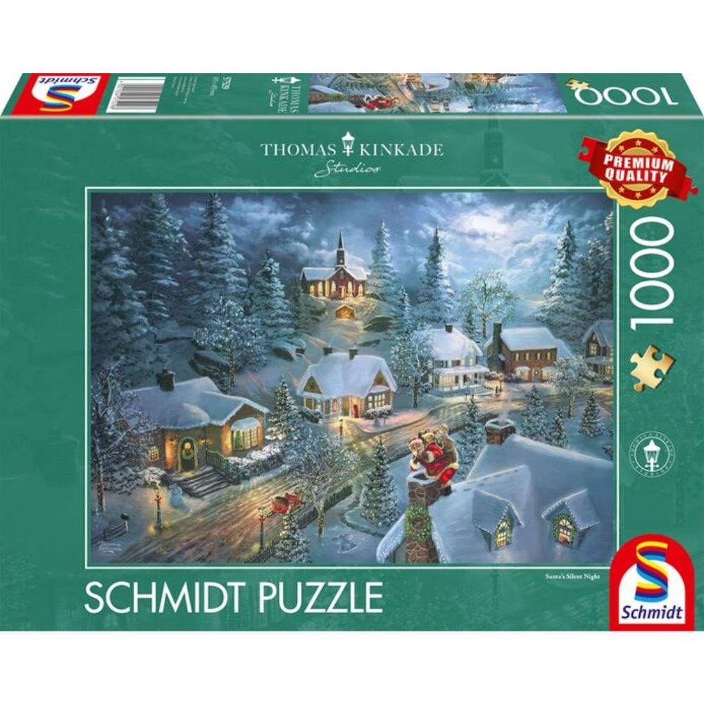 Thomas Kinkade: Santa's Silent Night