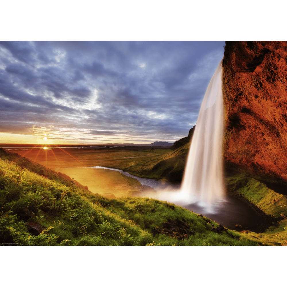Seljalandsfoss Waterfall (1000 Pieces)